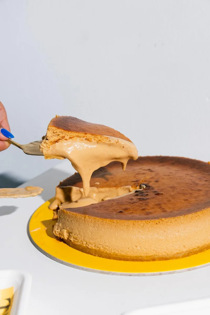 Tarta de Queso Mediana Dulce de Leche