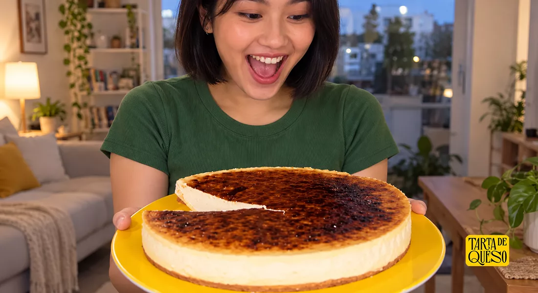 Postre de queso en CDMX a solo un clic