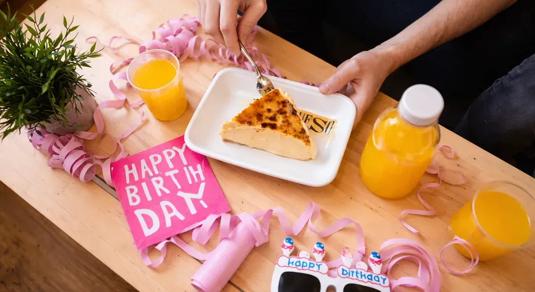 Desayuno de cumpleaños en CDMX