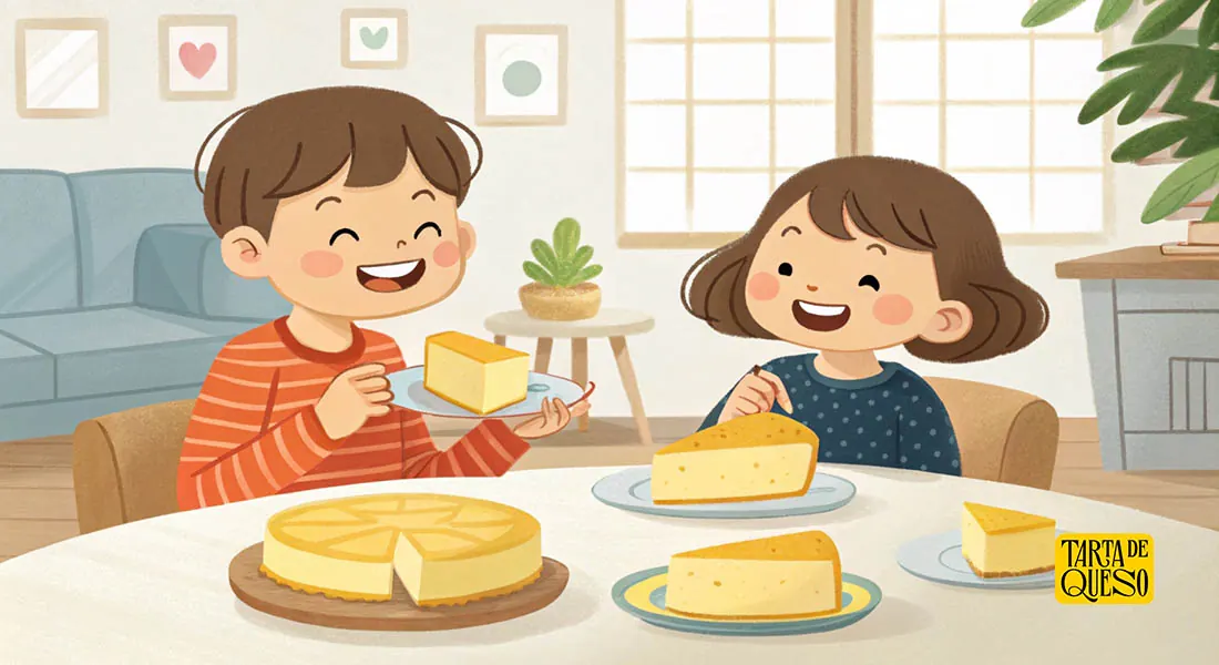 niños pay queso