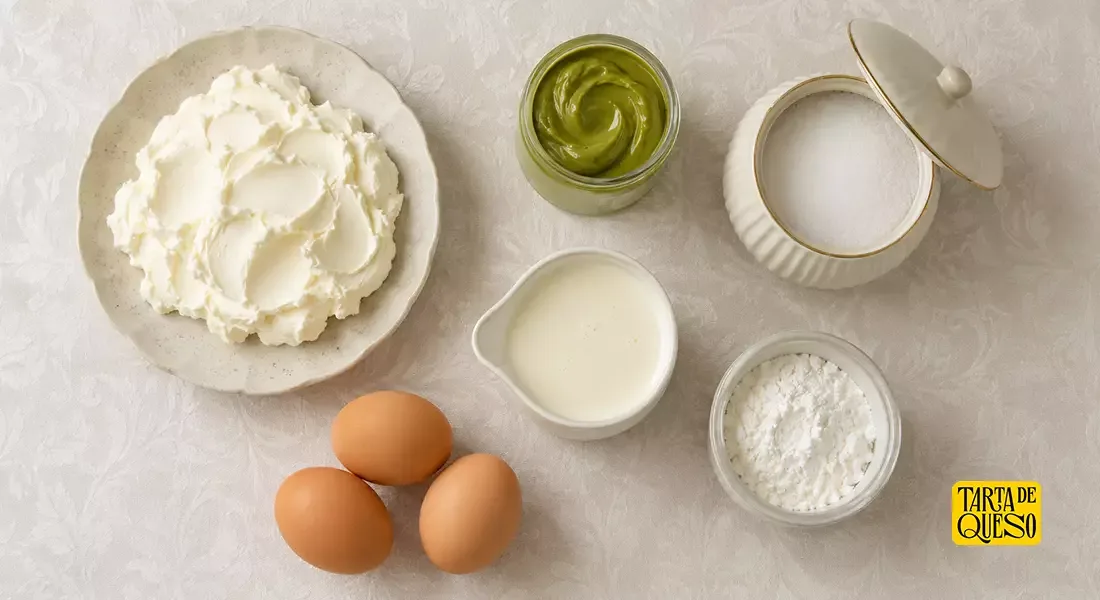 Receta de tarta de pistache fácil y práctica