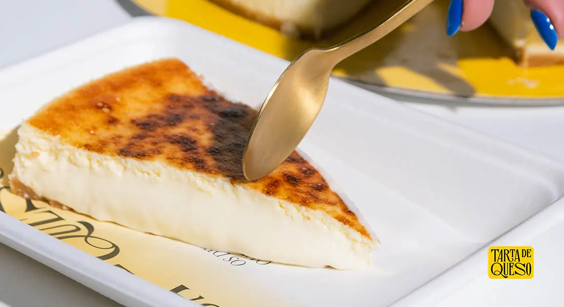 tarta queso porcion