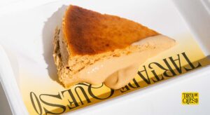 Receta tradicional de la tarta de queso vasca