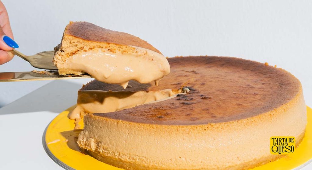 tarta de queso casera