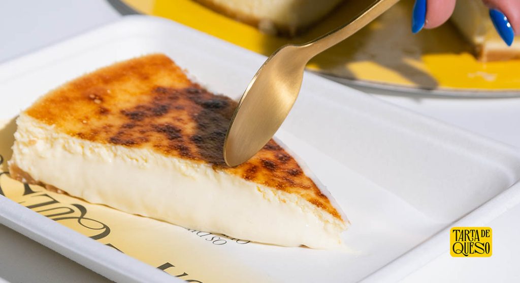 tarta queso porcion