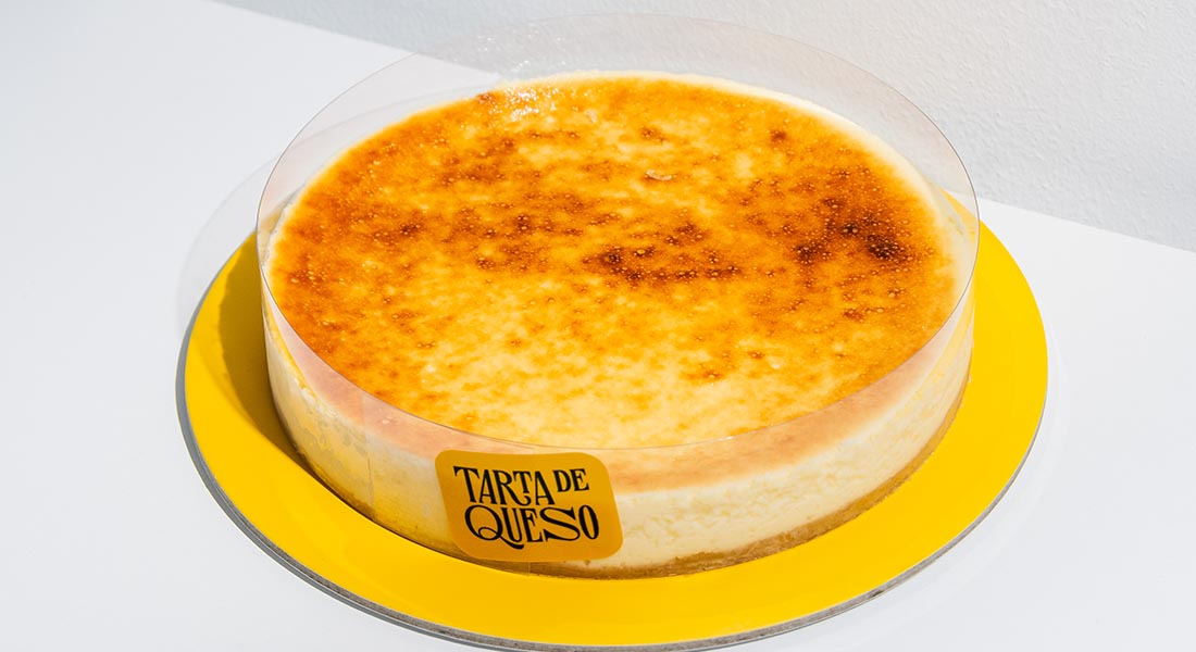 mediana tarta de queso