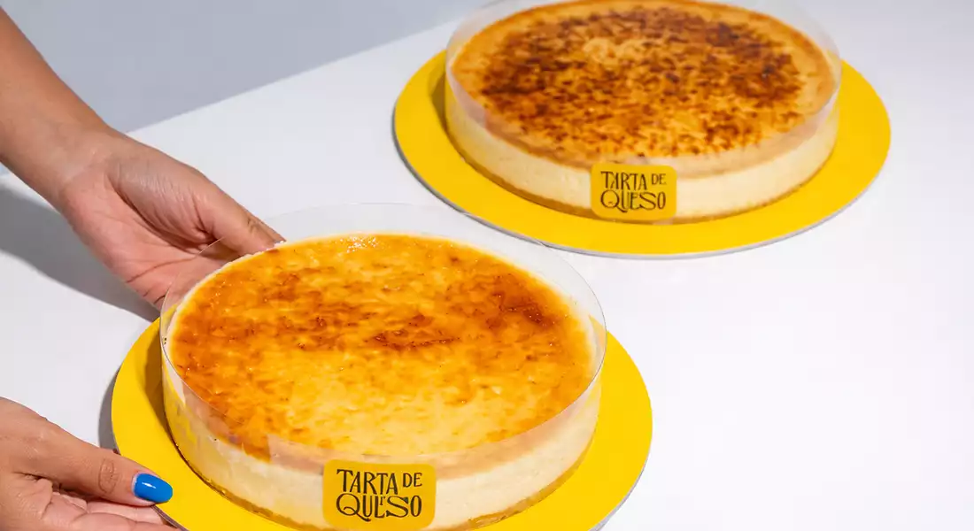 tarta queso presentacion