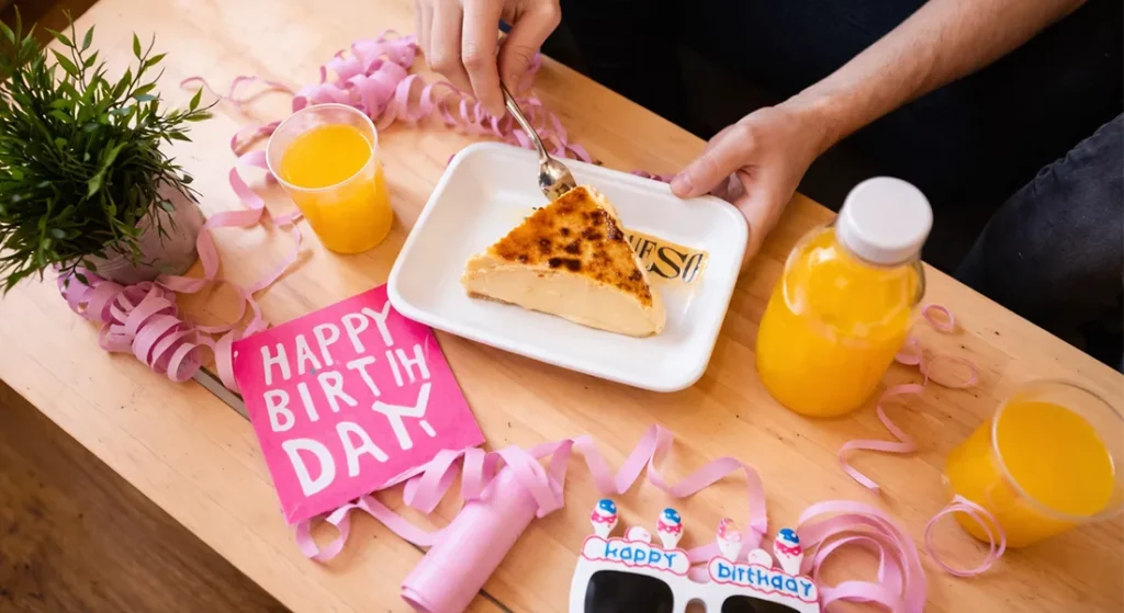 Desayuno de cumpleaños en CDMX