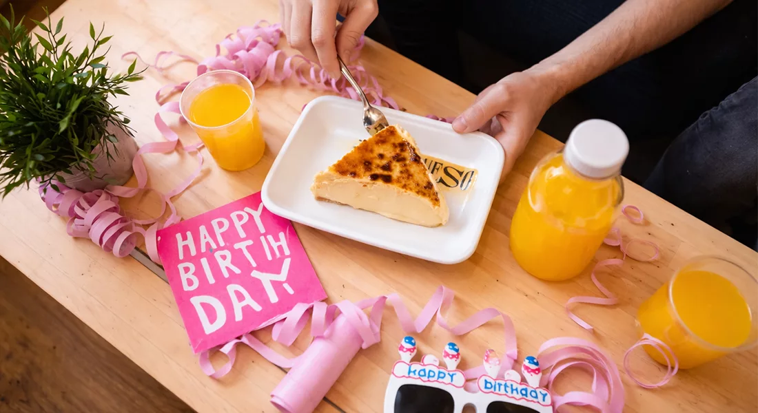 Desayuno de cumpleaños en CDMX